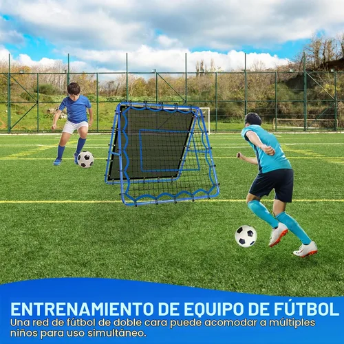 Vista 9 de Red de rebote de voleibol y béisbol, red de rebote de sóftbol, red de rebote de lacrosse de ajustes rápidos, equipo de práctica de rebote rápido