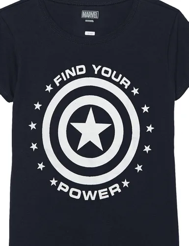 Vista 2 de Marvel Girl's Group Easter Hunt T-Shirt