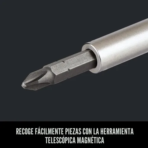 Vista 6 de CRAFTSMAN Destornillador de trinquete, juego multibits, 26 piezas (CMHT68001)