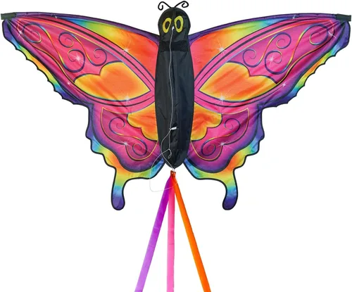 Vista 7 de In the Breeze Cometa de mariposa, cometa divertida y fácil de volar