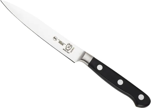 Vista 18 de Cuchillo de chef, Mercer Culinary Renaissance, forjado de 8 pulgadas, cuchillo de pelar forjado 63.5 cm , 2.5", Negro