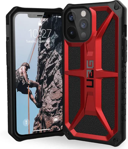 Vista 14 de URBAN ARMOR GEAR UAG-IPH20L-P-BK - Funda a prueba de golpes para iPhone 12 Pro Max (6.7) 2020, color negro