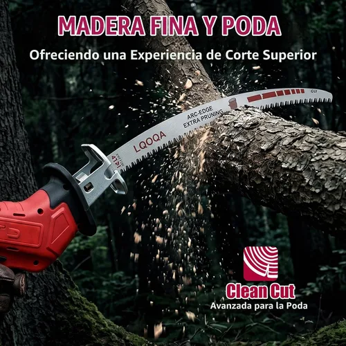 Vista 6 de Hojas de sierra recíproca con borde de arco de corte profundo de 15