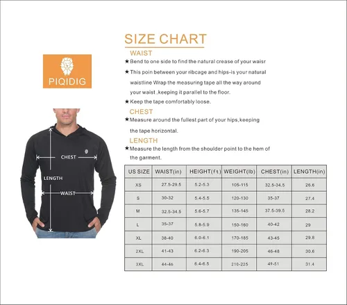 Vista 6 de Camisa de pesca para hombres de manga larga, con protección solar SPF 50+ UV, camiseta tipo sudadera
