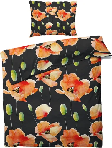 Vista 63 de Funda de edredón de ancla, tamaño individual, juego de cama náutico, 2 piezas, funda de edredón con patrón de microfibra suave con lazos