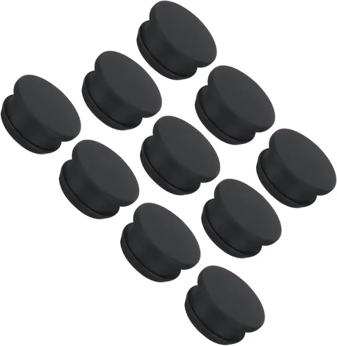 Vista 65 de MECCANIXITY Tapones de silicona con bloqueo de clic para cubrir agujeros de panel, sello de panel de goma tipo empotrado redondo para antepechos