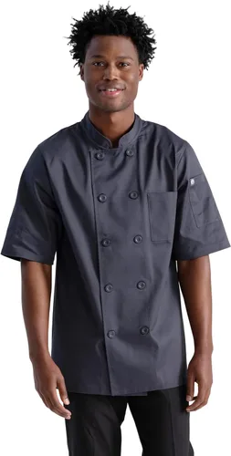 Vista 9 de Chef Works Chaqueta de Chef Unisex Volnay Blanco