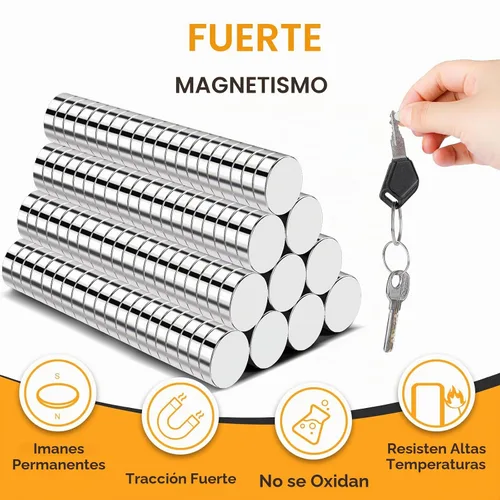 Vista 3 de TRYMAG - 200 imanes pequeños de neodimio de 0.236 x 0.079 in