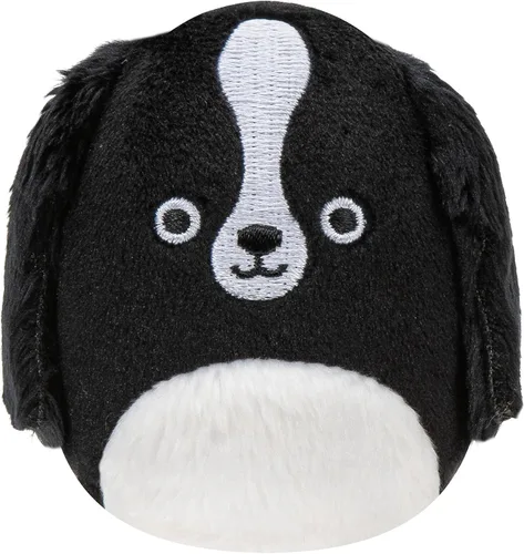 Vista 7 de Squishville de Original Squishmallows Escuadrón Negro y Blanco de Peluche - Seis Peluches Squishmallows de 5 cm Incluyendo Tajo, Kayce, Bambalina