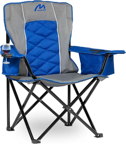 Vista 10 de Silla de camping acolchada de gran tamaño, capacidad de 450 libras