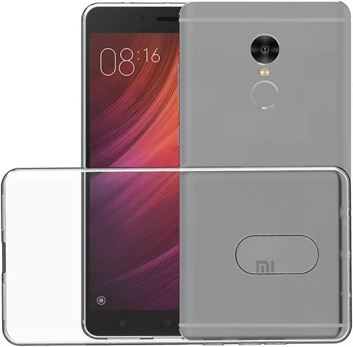 Vista 5 de MaiJin Funda para Xiaomi Redmi Note 4 / Redmi Note 4X (5.5 pulgadas) Suave TPU Goma Gel Parachoques Transparente Cubierta Trasera