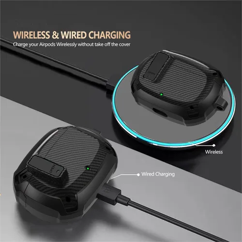 Vista 4 de Beats Studio Buds/Studio Buds+ Funda Protectora 2021/2023 para Hombres Clip de Bloqueo con Kit de Limpieza, GARTOO Beat Studio Bud Plus Funda