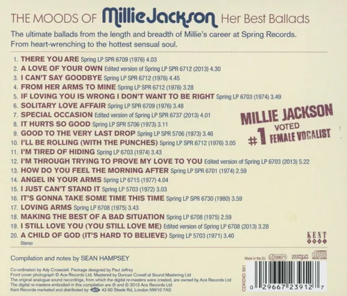 Vista 2 de Moods of Millie Jackson sus mejores baladas