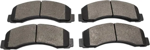 Vista 6 de TRQ Pastillas de freno delanteras semi metálicas compatibles con Ford Expedition 2018-2021 F-150 2018-2020 Lincoln Navigator 2018-2022