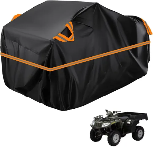 Vista 295 de Cubierta para ATV impermeable compatible con Arctic Cat H1 EFI TRV Cruiser 4x4 2011, cubierta de 210D para vehículos de 4 ruedas, cubierta para quad