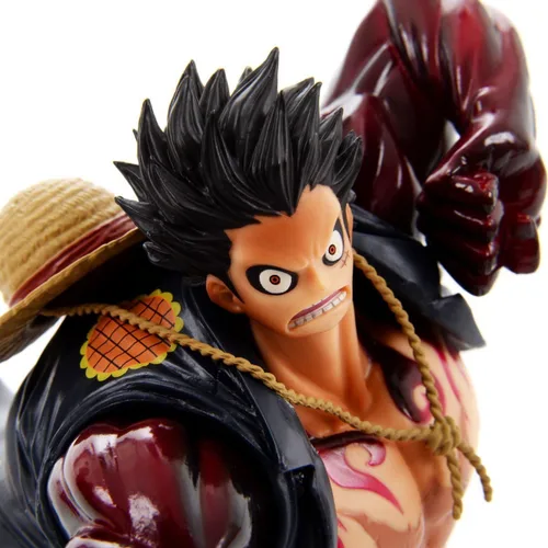Vista 2 de Banpresto Figura de Monkey D Luffy de una pieza de 6.3 pulgadas, especial SCultures Big Zoukeio, Gear Fourth