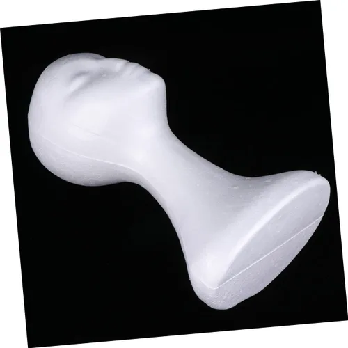Vista 2 de Beavorty 2 unids gafas soporte de exhibición auriculares espuma maniquí cabeza maniquí cuerpo cuerpo humano modelo maniquí cabeza maniquí cabeza