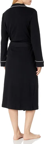 Vista 2 de Tienda Essentials Bata ligera de punto gofre de longitud completa para mujer (disponible en tallas extragrandes)