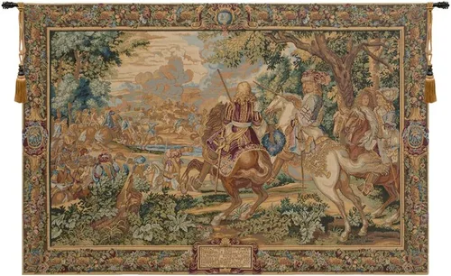 Vista 13 de Charlotte Home Furnishings Inc. - Tapiz italiano Torero para colgar en la pared, 12 x 9 pulgadas, mezcla de algodón y poliéster, arte de pared