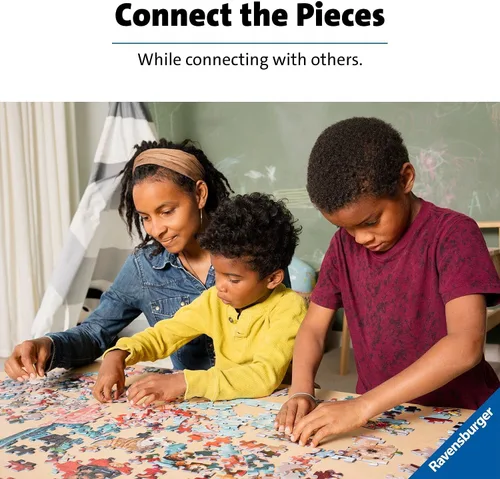 Vista 9 de Ravensburger Rompecabezas vintage de 1000 piezas para adultos y niños a partir de 12 años