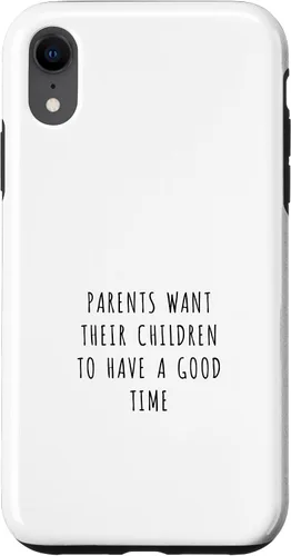 Vista 24 de iPhone 16 Parents want their children to have a good time Case