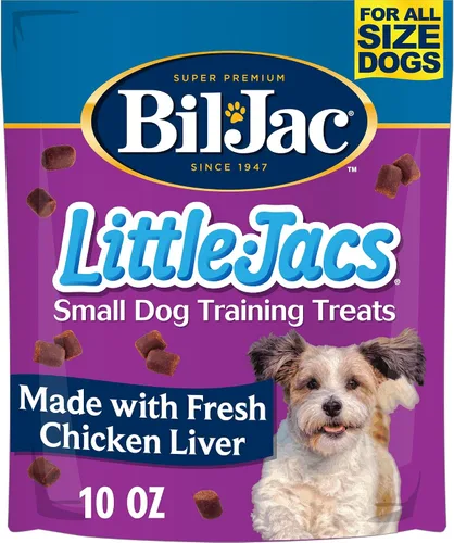 Vista 7 de Bil-Jac Little Jacs - Golosinas para el hígado, paquete de 4 onzas