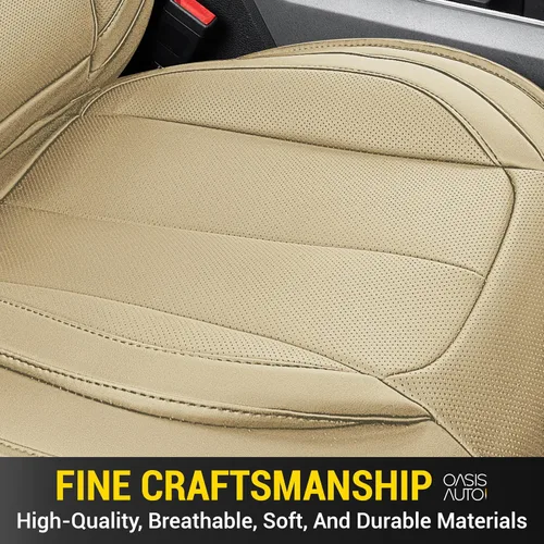 Vista 6 de OASIS AUTO Fundas de asiento de ajuste personalizado para Mazda CX5 2012-2025, protector de asiento de piel sintética impermeable, cojín CX-5