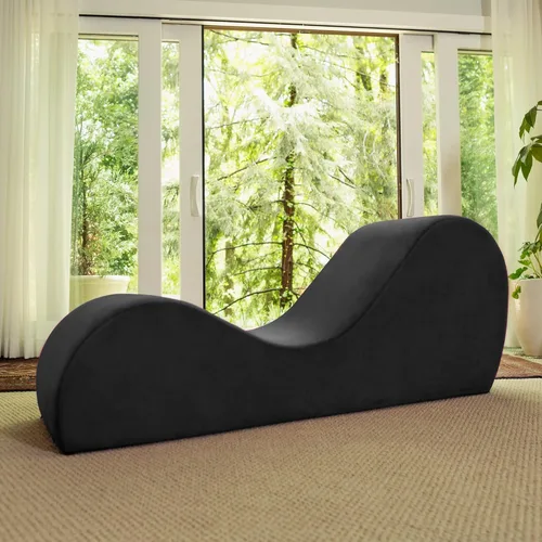 Vista 11 de Avana Elegante tumbona para yoga, fabricada en los Estados Unidos, ideal para estiramiento, relajación, ejercicio y más, 60 pulgadas de profundidad