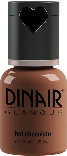 Vista 31 de Dinair Base de maquillaje con aerógrafo Marrón oscuro GLAMOUR: Natural, Cobertura ligera, Mate 1/4oz