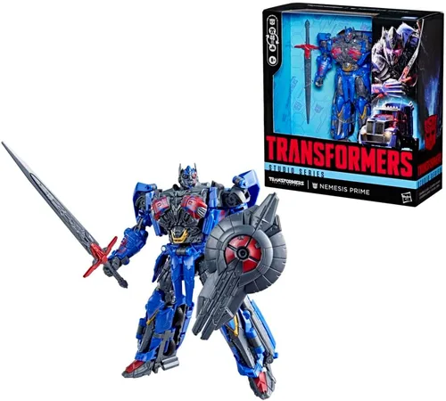 Vista 4 de Transformers Studio Series The Last Knight Nemesis Prime, Leader Class