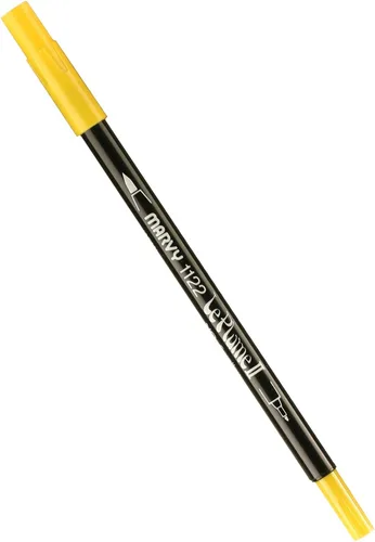 Vista 91 de Uchida 1122-C-3 Marvy Extra Fine Tip Le Plume II Rotulador de doble punta, azul
