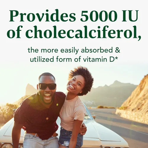 Vista 5 de MegaFood Vitamina D3 5000 IU (125 mcg) Salud ósea y apoyo inmunológico con vitaminas D3, K y K2 Vegetariana, sin gluten, hecha sin lácteos ni
