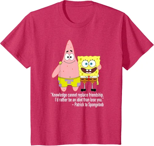 Vista 61 de Mademark x SpongeBob SquarePants - Patrick & SpongeBob - Camiseta de la amistad Asfalto