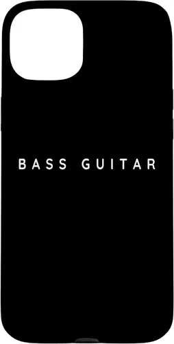 Vista 8 de Bass Guitar Players Contemporary Font / Musical Instrument Case for iPhone 16