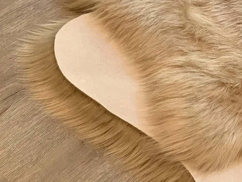 Vista 7 de LAMBZY - Alfombra de piel de oveja sintética súper suave hipoalergénica sedosa, estilo peluche de oso, para sala de estar, habitación de niños, sofá