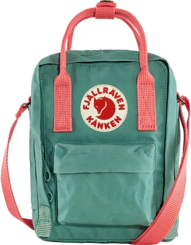 Vista 14 de Fjallraven Kanken - Bolsa cruzada cruzada, compacta y ligera, para viajes y transporte diario (Apple Mint)