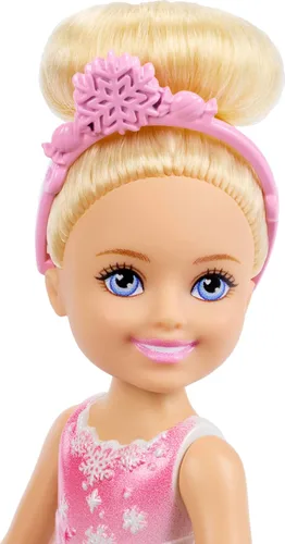 Vista 2 de Barbie Muñeca bailarina Chelsea de pelo rubio cascanueces