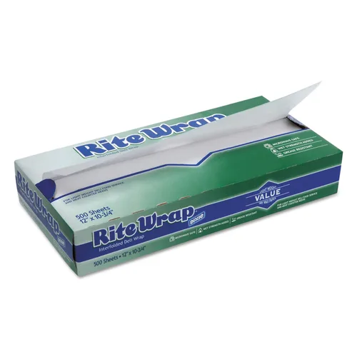 Vista 8 de Georgia-Pacific Dixie Rite-Wrap - Papel de cera seca ligera entrelazada por GP PRO (Georgia-Pacific), RW86W, blanco, 10.75 pulgadas de ancho x 7.5