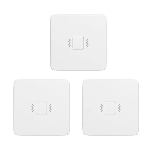 Vista 7 de THIRDREALITY Sensor de vibración inteligente con alarma de 110 dB, requiere concentrador Zigbee, sensibilidad ajustable, funciona con SmartThings