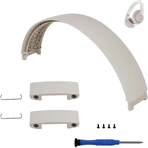 Vista 12 de Repuesto de diadema y bisagra para auriculares Beats Studio Pro, kit de reparación de accesorios duraderos (negro)