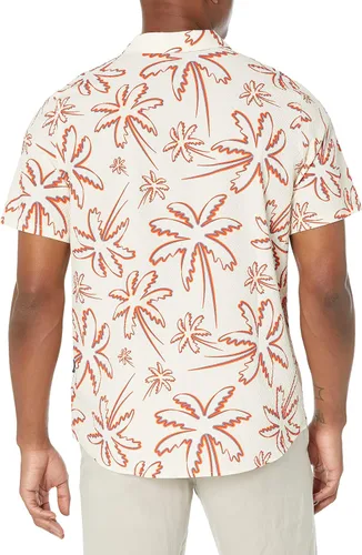 Vista 2 de Oakley Unisex-Adult Oakley Deco Palms Rc Short Sleeve Button Down