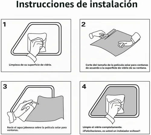 Vista 8 de Película tintada para ventana de automóvil, rollo de 20% VLT negro, ajuste universal, ancho de 20 pulgadas x largo 20 pies de largo, rollo