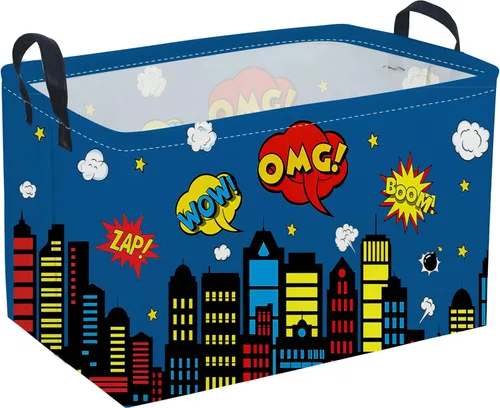 Vista 45 de Cesta Rectangular para Perros, Contenedor de Juguetes para Perros, Organizador de Cesta de Almacenamiento para Perros. Contenedor de Almacenamiento