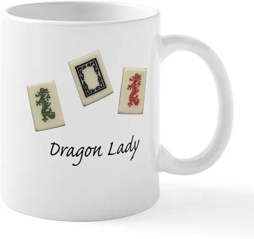 Vista 12 de CafePress Mahjong Mugs - Taza de café de cerámica de 11 oz (11.0 fl oz)