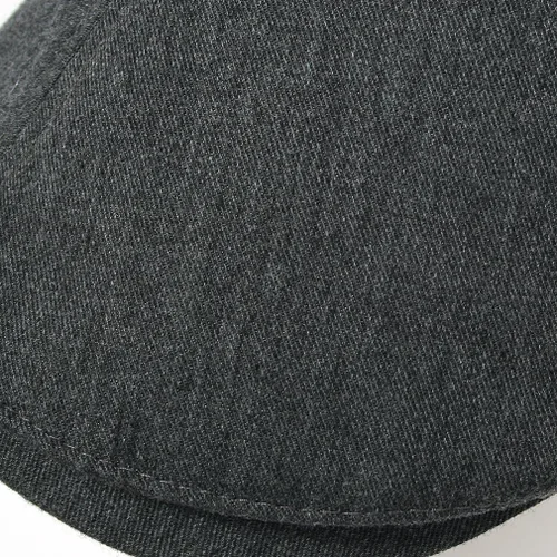Vista 5 de ililily Gorra plana de algodón Gatsby Ivy Irish Hunting Newsboy elástico
