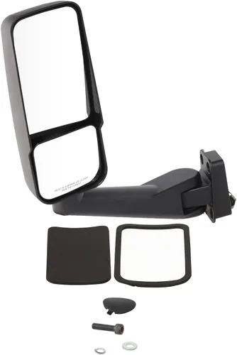 Vista 84 de Kool Vue - Espejo calefactable izquierdo para Chevrolet Silverado 1500 GMC Sierra 1500 2007-2013 plegable eléctrico con luz de señal y lámpara