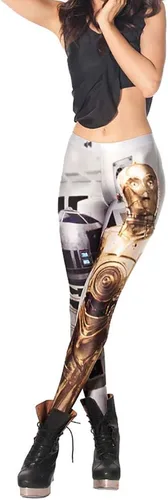 Vista 2 de QZUnique - Leggings elásticos para mujer, suaves, sin pies, longitud al tobillo