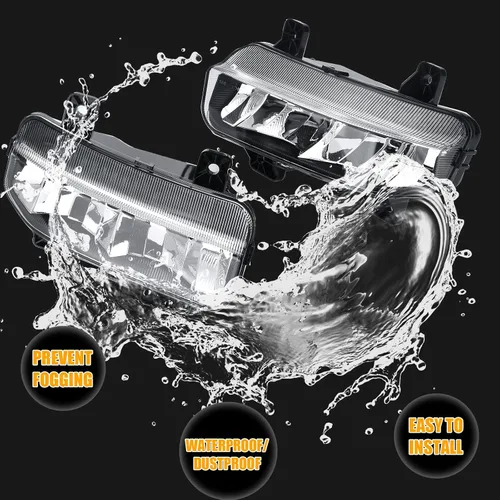 Vista 2 de Lochnchn Kit de cableado de luz antiniebla LED con soporte de lámpara, interruptor de cables compatible con Dodge Ram 2500 3500 2019-2022 lámpara
