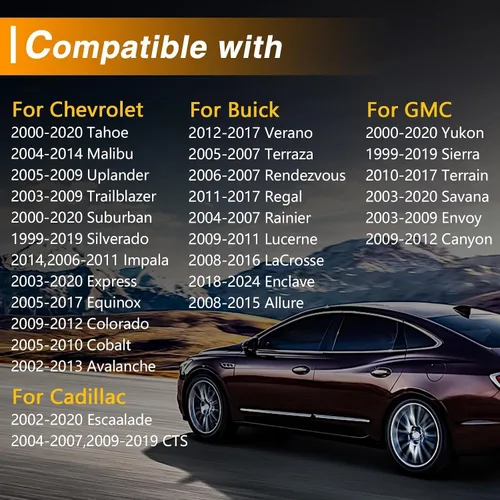 Vista 4 de Sensor de temperatura del refrigerante, sensor de temperatura del agua ECT, interruptor de temperatura compatible con Chevrolet Tahoe Malibu