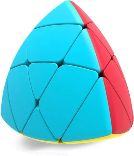 Vista 11 de Willking Pyramorphix - Cubo mágico sin pegatinas Mastermorphix de 2 x 2 rompecabezas de cubo de velocidad sin pegatinas